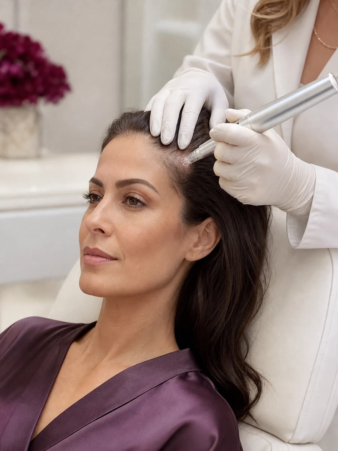 Soin Mesoskinline Hair Therapy - VM Esthétique Loverval